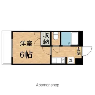 サンノーブル大塚【1階】の間取り
