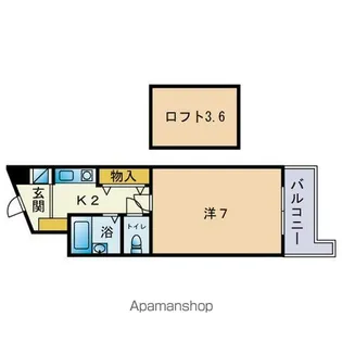 アドヴァンス91【3階】の間取り