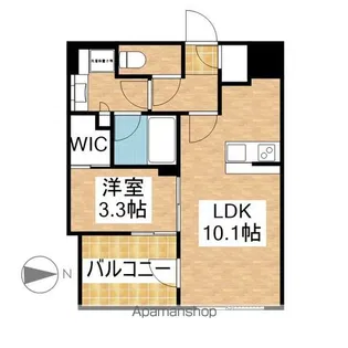 S-RESIDENCE千種belvia TOWER(べルヴィアタワー)【5階】の間取り