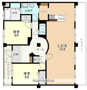 大池ビル【302号室】の間取り