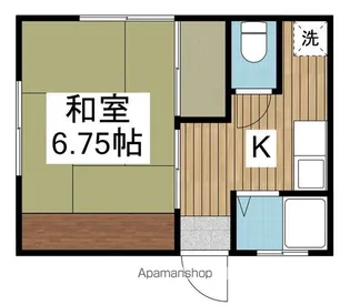 第13べるハウス【9号室】の間取り