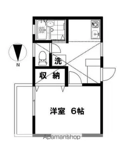 本町ドミール21【1階】の間取り