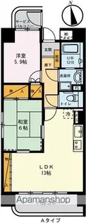 ラ・メゾンさくら【3階】の間取り