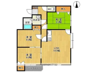 エクセレント【501号室】の間取り