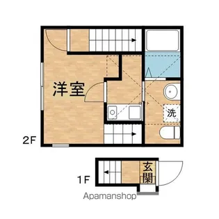 クリークバレー【2階】の間取り