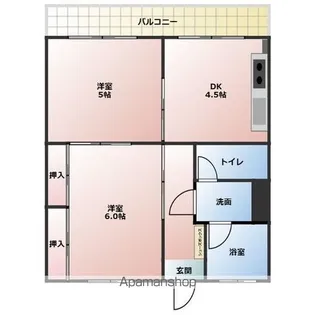 第三YMビル【3階】の間取り