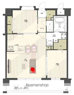 OAK VILLA 桜並木クラス【8階】の間取り