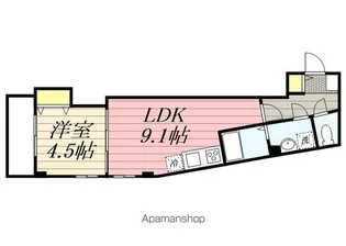 CHARMANT MAISON【2階】の間取り