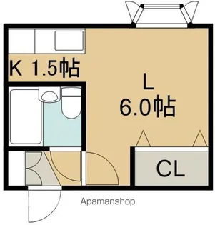 ファイブスター【2階】の間取り