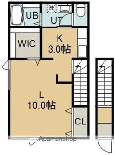 グレイス本通(グレイスホンドオリ)【201号室】の間取り
