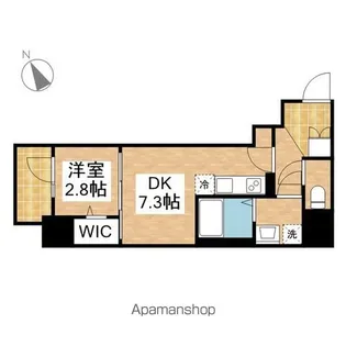 CREST TAPP東別院【6階】の間取り