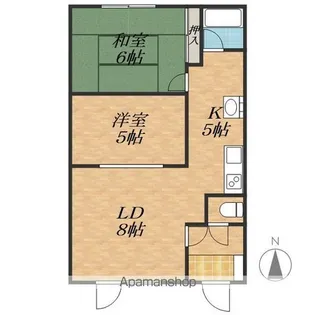 S青山【1階】の間取り