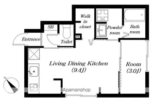 ブエナカーサ三雲【103号室】の間取り