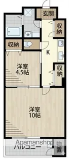 フラワーフェアリ【3階】の間取り