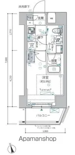 ヴァローレ松戸フィーロ【10階】の間取り
