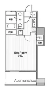アーバンフラッツ池袋プレミアム【19階】の間取り