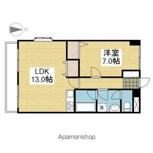 フジコウコク第3ビル【4階】の間取り