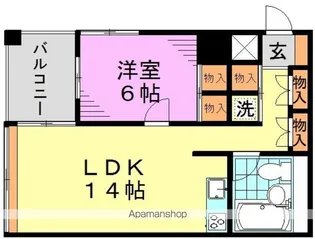 MT COURT【4階】の間取り