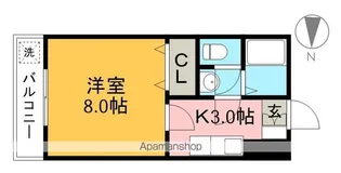 ライフ塩田【4階】の間取り