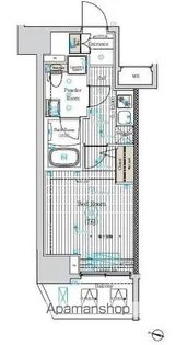 ベルグレード王子DUE【9階】の間取り
