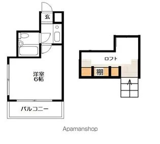 ジュネパレス津田沼第1【1階】の間取り