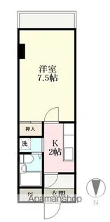 サンシャイン糺【3階】の間取り