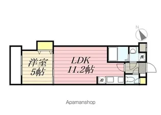 ALBION新検見川【1階】の間取り