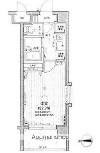 ラグジュアリーアパートメント両国【7階】の間取り