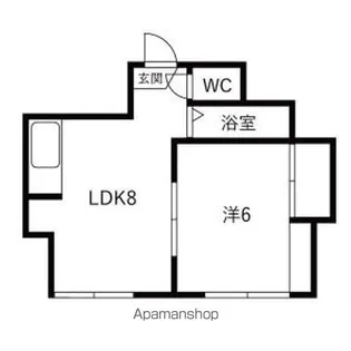ノーブルハイム【303号室】の間取り