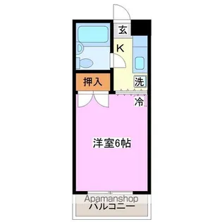 Mヒルズ本町【8階】の間取り