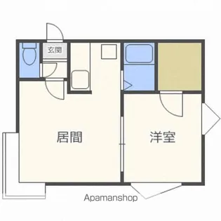 レジェンドコート【2階】の間取り