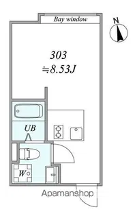 TRIAS643【303号室】の間取り