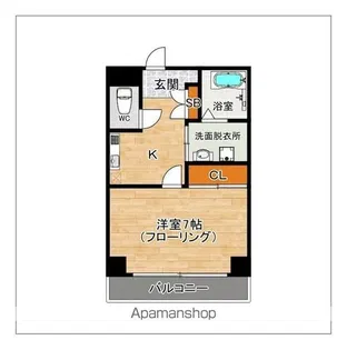 SOLEIL ATAGO【3階】の間取り