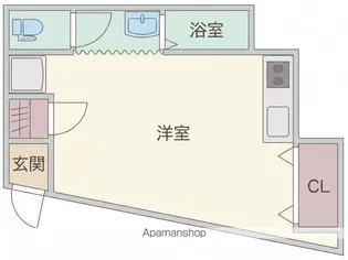 マンションフェリス【102号室】の間取り