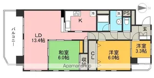 ヴィラコートSEI【5階】の間取り