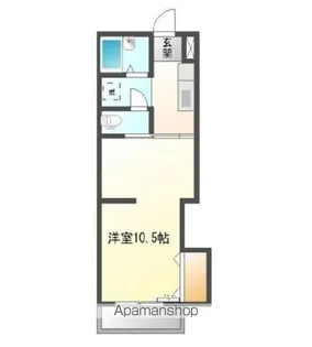 バルヴェール・N【1階】の間取り