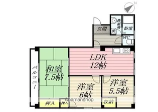 エミネンス妙蓮寺【1階】の間取り