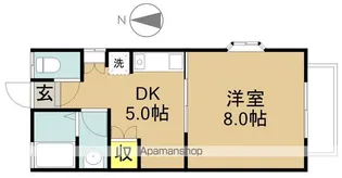 シャンポールサカイ【2階】の間取り