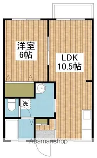 交詢ハイツ【A203号室】の間取り