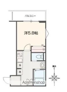 MELLAS北赤羽【1階】の間取り