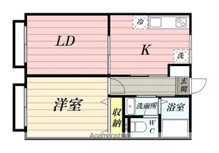 EXCEL HILL【2階】の間取り