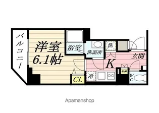 神奈川県横浜市鶴見区市場上町【マンション】の間取り