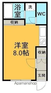 ハイツノースグラス2【2階】の間取り