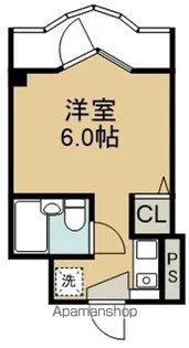 スカイコート函館【1階】の間取り