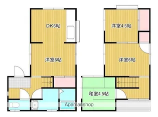 静岡県浜松市中央区小池町【一戸建】の間取り