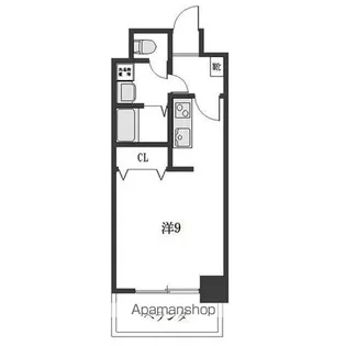 1Kの間取り画像