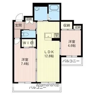ル・シエル【3階】の間取り
