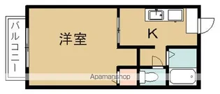 ヴィレデアンファン【2階】の間取り
