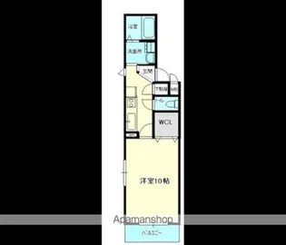 ルーセントハウスM【1階】の間取り