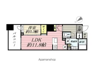 シェフルール横濱鶴見【5階】の間取り
